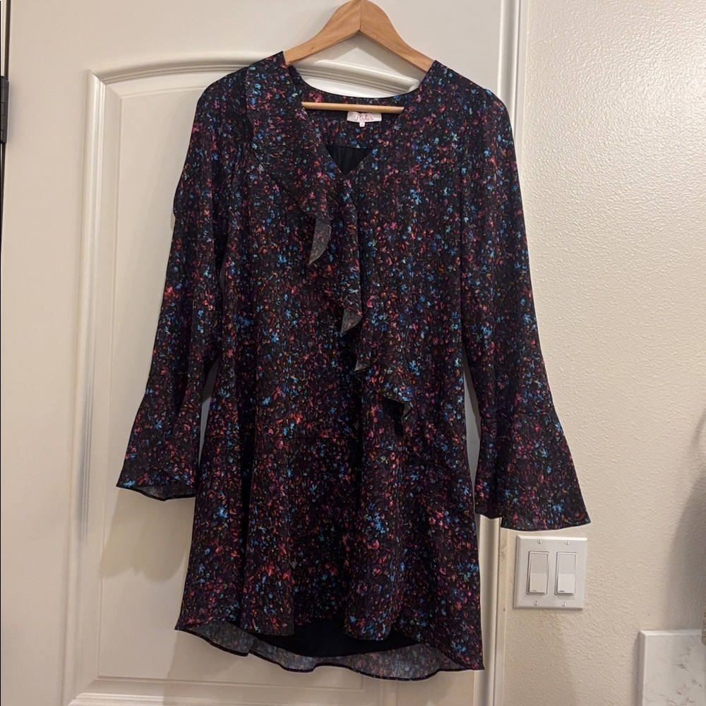 Parker Multicolor Floral dress - Picture 3 of 9